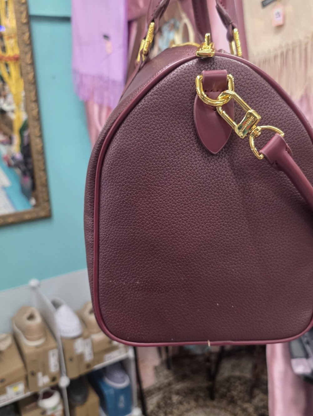 Speedy Soft 30  With Cat Bag Charm And Lock And Key. - Picture 13 of 16